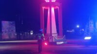 Pelayanan Masyarakat, Satlantas Polres Touna Atur Lalin Malam Hari