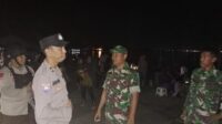 Perkuat Sinergitas dan Jaga Kamtibmas, Polsek Ampana Kota dan Koramil Ratolindo Gelar Patroli Bersama