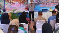 Rayakan Hari Lalu Lintas Bhayangkara Ke-68, Sat Lantas Polres Touna Gelar Syukuran