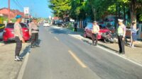 Wujud Nyata Kehadiran Polri di Tengah Masyarakat, Polres Touna dan Jajaran Gelar Strong Point Pagi