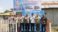 3 Tahun Mengabdi, Perwira SIP 49 Polda Sulteng Beri Bantuan Sumur Bor Serta Buku Warga Binangga