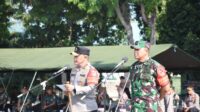 Ribuan Personel Ikut Apel Gelar Pasukan Kunjungan Wakil Presiden di Sulteng