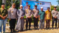 Peduli Lingkungan, Kapolres Touna Resmikan Bantuan Sumur Bor dan Pompa Air