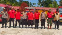 Cek Posko Karhutla, Kapolres Touna Beri Semangat Personil Gabungan
