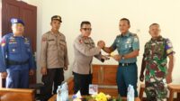HUT TNI ke-78, Polres Touna dan Jajaran Beri Kejutan kepada 6 Markas Komando TNI di Touna