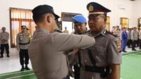 Pimpin Upacara Sertijab Kapolsek Wakep, Ini Pesan Kapolres Touna