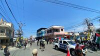 Pastikan Berjalan Aman dan Tertib, Polres Touna Kawal Aksi Solidaritas Touna Peduli Palestina