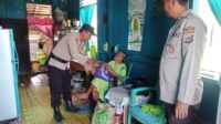 Baksos Pengabdian Akabri 1990, Polsek Una Una Salurkan Bansos Sembako Kepada Masyarakat