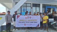 Sat Binmas Polres Touna Gelar Jumat Curhat di Pelabuhan Ampana