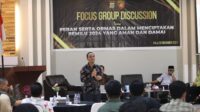 Polda Sulteng Gelar FGD Peran Ormas Ciptakan Pemilu Damai 2024