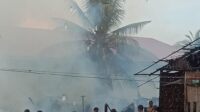 Rumah Warga di Wakai Ludes Dilahap Si Jago merah, Kerugian Capai Ratusan Juta