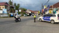 Pengaturan Lalu Lintas Pagi hari, Bentuk Pelayanan Satlantas Polres Touna Kepada Masyarakat