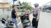 Ciptakan Keamanan ditengah Masyarakat, Polsek Ampana Kota Tingkatkan Patroli Dialogis