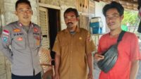Lewat Sambang, Bhabinkamtibmas Polsek Ampana Kota Ajak Warga Wujudkan Kamtibmas