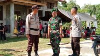 Sinergitas TNI-Polri, Polsek dan Koramil Una Una Amankan Jalannya Pemilihan PAW Kades Kololio
