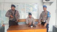 Sub Satgas Propam OMB Tinombala Cek Personel Pangamanan Pemilu di Kantor KPU dan Bawaslu Touna
