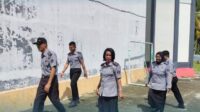 Cegah Potensi Gangguan Keamanan, Lapas Ampana Gencar Lakukan Kontrol Pos Menara dan Brandgang Luar