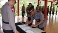 Kasat Intelkam Polres Buol Berganti, Kapolres Ucapkan Terimakasih Pejabat Lama Dan Beri Pesan Kepada Pejabat Baru