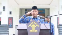 Peringati HUT KORPRI Ke-52 Tahun 2023 Lapas Kelas IIB Ampana Gelar Upacara