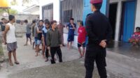 Wujud Deteksi Dini, Petugas Pengamanan Lapas Ampana Rutin Lakukan Apel Penghuni