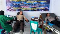 Satpolairud Polres Touna Gelar Donor Darah Dalam Rangka HUT Polairud Ke-73