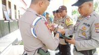 Supervisi dan Penegakan Disiplin di Polsek Una Una, Sipropam Polres Touna Ajak Personil Jaga Netralitas Pemilu