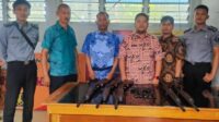 Cegah Gangguan Kamtib Jelang Nataru, Lapas Ampana Lakukan Pemeliharaan Rutin Senjata Api