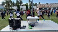 Jumat Sehat, Lapas Ampana Gelar Senam Rutin Bagi Warga Binaan