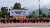 Kado Tahun Baru, 23 Personel Polres Touna Dapatkan Kenaikan Pangkat