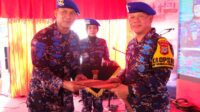 Kapolda Sulteng Terima Brevet Bhayangkara Bahari di HUT Ke-73 Polairud Polri