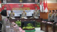 Pengamanan Nataru, Polda Sulteng Gelar Latihan Pra Operasi Lilin Tinombala 2023