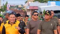 Olahraga Bersama TNI Polri, Kapolda Sulteng : Sinergitas dan Netralitas Harga Mati
