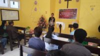 Penuhi Hak Beribadah Warga Binaan Kristiani, Lapas Ampana Gelar Ibadah Minggu di Gereja Oikumene Lapas
