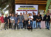 Perdana, Kapolres Touna Ajak Wartawan Ngopi Bareng Sambil Silahturahmi