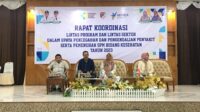 Dinkes PPKB Touna Gelar Rakor Lintas Program dan Lintas Sektor