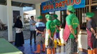 Tingkatkan Mutu Penyajian Makanan Bagi Warga Binaan, Lapas Ampana Lakukan Kontrol Kebersihan Lingkungan Dapur