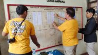 Kasi Adm Kamtib Lapas Ampana Lakukan Update Papan Kontrol Daftar Isi Blok Hunian, Ini Tujuannya