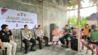 Jumat Curhat, Waka Polres Touna Dialog Kamtibmas Bersama Masyarakat Desa Sumoli