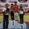 Abra dan Movica Atlet Cili Sang Juara di Open Turnamen Taekwondo Kebangsaan 2024 Kodim 1307 Poso Bersama Kedua Orang Tuanya.