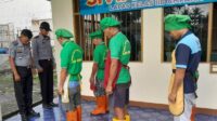 Kontrol Rutin Penyajian Makanan Warga Binaan, Kepala Seksi Binadik/Giatja Pimpin Apel Petugas Dapur