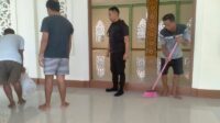 Berikan Rasa Nyaman Beribadah, WBP Lapas Ampana Bersihkan Masjid