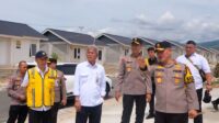 Kapolda Sulteng dan Asops Kapolri Tinjau Pembangunan Huntap