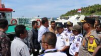 Kapolres Touna Hadiri Peresmian Pemanfaatan Bus Air RO-RO KMP Sinar Togean