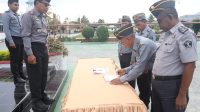 Wujudkan Zona Inegritas, Lapas Ampana Gelar Apel Deklarasi Kinerja 2024