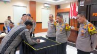 Polda Sulteng Gelar Pengambilan Sumpah dan Penanda Tanganan Pakta Integritas Seleksi SIPSS