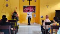 Warga Binaan Nasrani di Lapas Ampana Rutin Laksanakan Ibadah Minggu