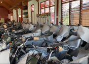 Dandim Poso Terima 118 Motor Dinas Dari Kemenhan RI, Diprioritaskan Untuk Babinsa