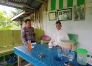 Bhabinkamtibmas Polsek Ampana Kota Sambangi Tokoh Agama, Ajak Jaga Kamtibmas Pasca Pemilu 2024