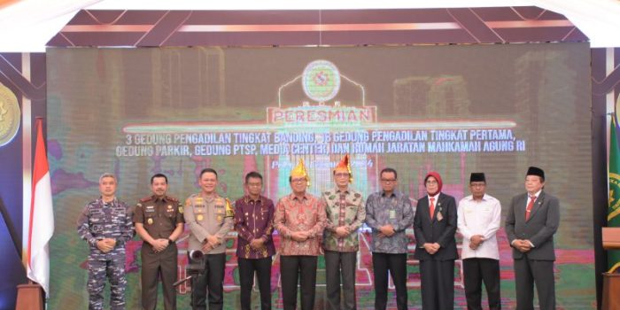 Kapolda Sulteng Hadiri Peresmian Kantor Pengadilan Tinggi