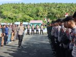 Lepas Personel PAM TPS, Kapolres Touna: Laksanakan Tugas Dengan Penuh Semangat, Disiplin, Tulus dan Ikhlas